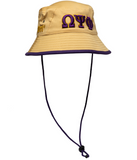 Omega Psi Phi Bucket Hat – Official Khaki Greek Apparel | Poree’s Embroidery