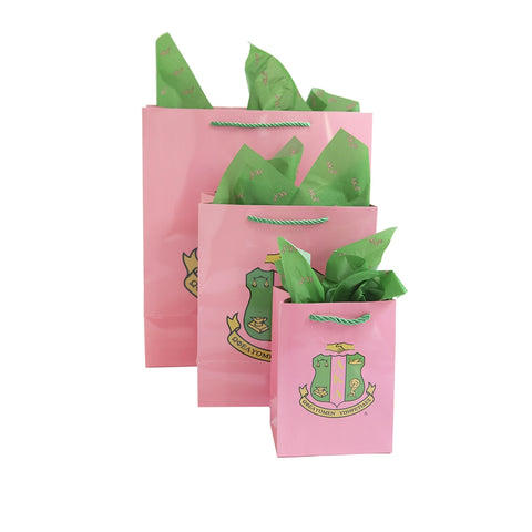 Alpha Kappa Alpha Gift Bag Set