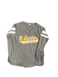 St. Augustine Ladies Swoosh Raglan Tee (Long Sleeve)