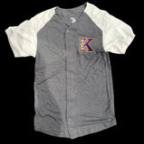 Edna Karr High School Baseball T-Shirt | Gray “K” Spirit Tee