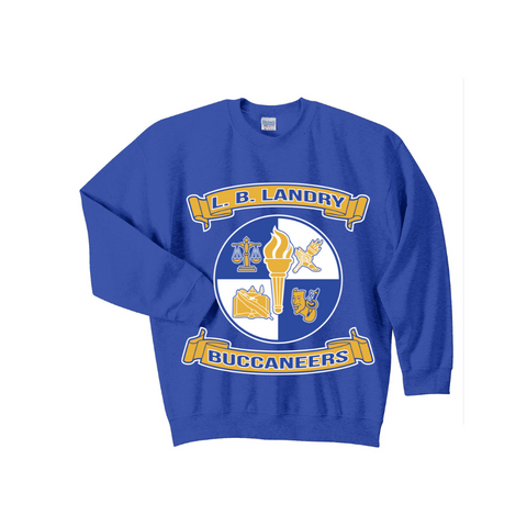 L.B. Landry Sweatshirt | Screen Printed Buccaneers School Spirit Wear