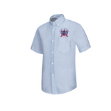 Dwight D. Eisenhower Blue Oxford Shirt By Poree's Embroidery