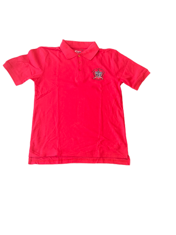 Dwight Eisenhower Red Polo School Uniform