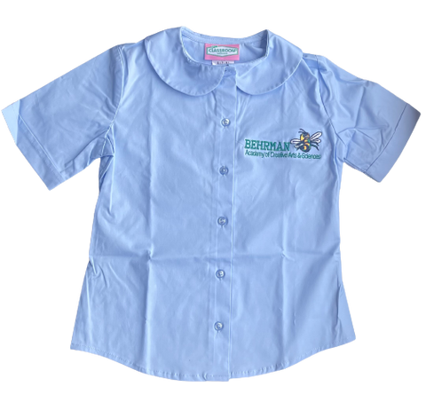 Martin Behrman Academy Peter Pan Shirt (Algiers Location Only) - By Poree's Embroidery