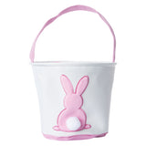 Canvas Easter Basket (Assorted Colors) - By Poree's Embroidery