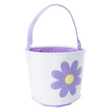 Canvas Easter Basket (Assorted Colors) - By Poree's Embroidery