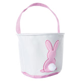 Canvas Easter Basket (Assorted Colors) - By Poree's Embroidery