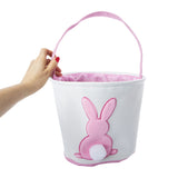Canvas Easter Basket (Assorted Colors) - By Poree's Embroidery