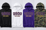 St. Augustine High School 2600 EST. 1951 Embroidered Hoodie – Black | White | Purple | Camouflage