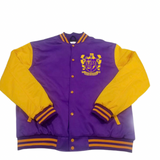 Preorder Now: Edna Karr Fleece Jacket (Purple and Gold)