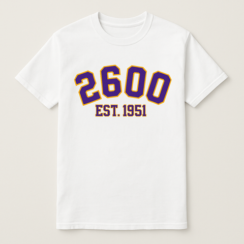 St. Augustine 2600 Crew T-Shirt ( Short Sleeve)