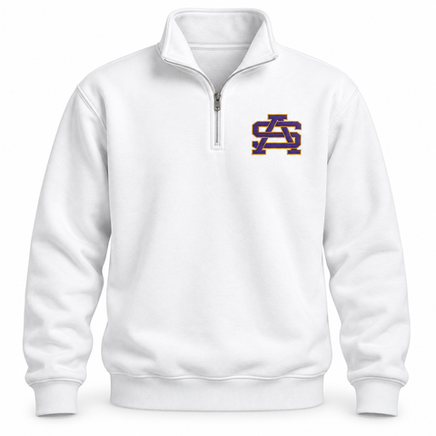 St. Augustine Embroidered Quarter-Zip Sweatshirt