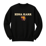 Edna Karr Fanwear Black Crewneck Sweatshirt