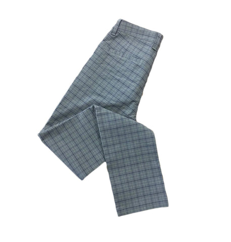 Arriving September 15th-Plaid #99 (Grey) Stretch Pants by Poree’s Embroidery-For Edna Karr or McMain