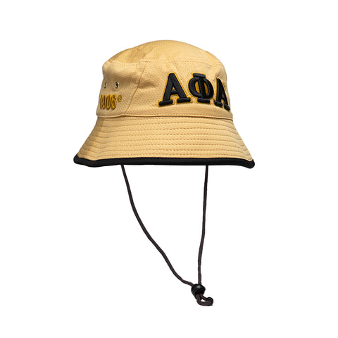 Alpha Phi Alpha Bucket Hat– Official Khaki Greek Apparel | Poree’s Embroidery
