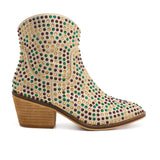 Mardi Gras Rhinestone Boots