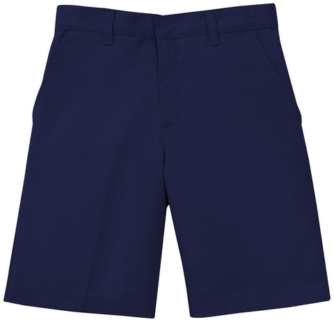 Classroom Brand Flat Front Shorts I Navy or Khaki I