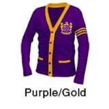 Edna Karr High School Varsity Cardigan Sweater