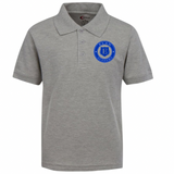 Elan Academy Grey School Uniform Polo Shirt by Poree’s Embroidery 