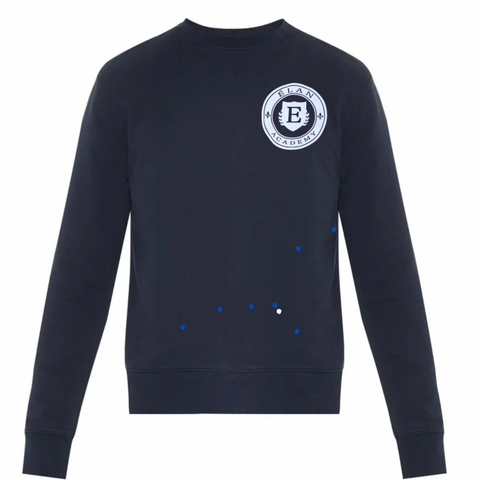 Elan Academy School Uniform Crewneck Sweatshirt By Poree’s Embroidery 