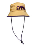 Omega Psi Phi Bucket Hat – Official Khaki Greek Apparel | Poree’s Embroidery