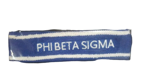Phi Beta Sigma Sweatband