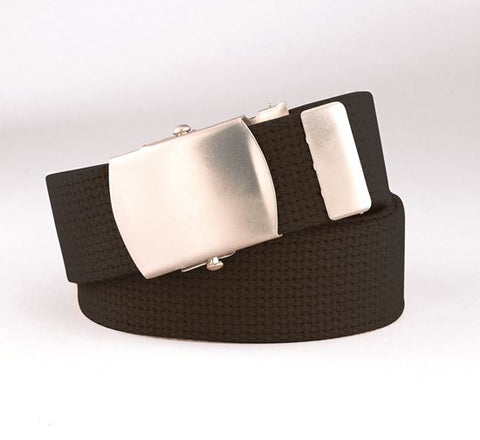 Military Web Belt (Adjustable Uniform Belt) – Youth & Adult Sizes