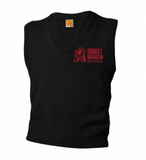 Booker T. Washington V-Neck Sleeveless Sweater| Kipp| Poree’s Embroidery