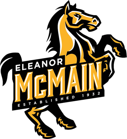 Eleanor McMain Mustang Embroidered Logo