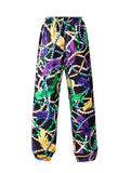 Mardi Gras Boho Pants By Poree’s Embroidery