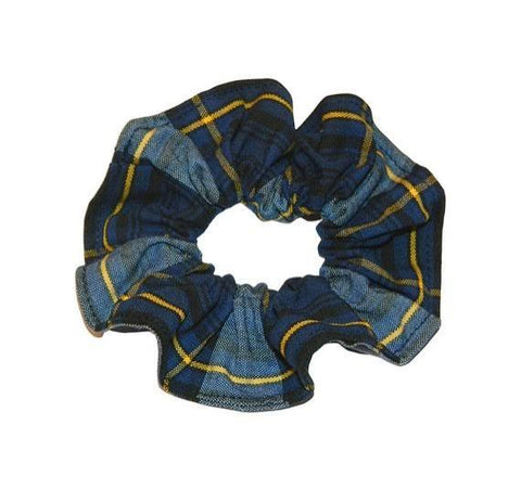 Plaid #57 Hair Scrunchie | LB Landry and Sophie B Wright | Poree’s Embroidery