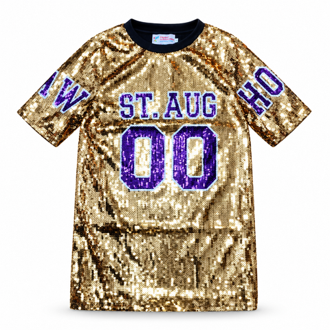 St. Augustine High School Ladies Sequin Jersey – Law & Hope Fanwear