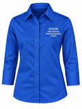 DUPON Embroidered Women's Button-Down Shirt | Dillard University Professional Organization of Nurses