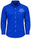 DUPON Embroidered Button-Down Shirt | Dillard University Professional Organization of Nurses