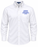 DUPON Embroidered Button-Down Shirt | Dillard University Professional Organization of Nurses