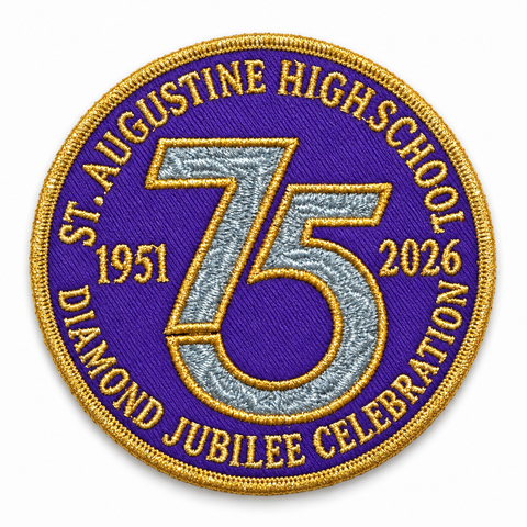 St. Augustine High School 75th Diamond Jubilee Commemorative Patch