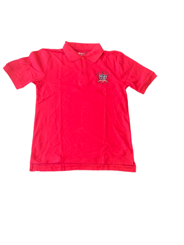 InspireNOLA Dwight Eisenhower Red Polo School Uniform