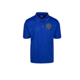 L.B. Landry School Uniform Polo Shirt (10th-12th Grade)-Royal Blue