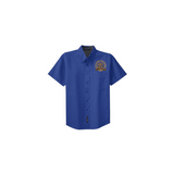 L. B Landry Royal Blue SS Twill Uniform Shirt