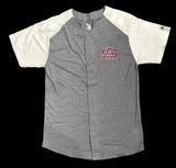 St. Augustine High School Baseball T-Shirt | Gray “Purple Knights” Spirit Tee