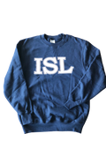 International School of Louisiana (ISL) Navy Sweatshirt - Poree's Embroidery