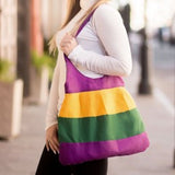 Mardi Gras Ladies Hobo Bag - Poree's Embroidery