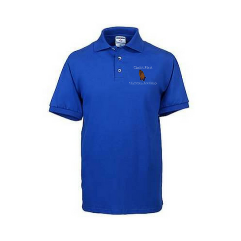 Christ First Christian Academy Polo Shirt (Elementary School) - Poree's Embroidery