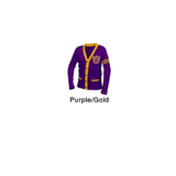 Edna Karr High School Varsity Cardigan Sweater - Poree's Embroidery