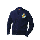 Morris Jeff Community High School Cardigan Sweater - Poree's Embroidery