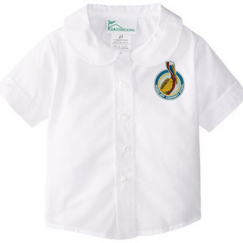 Morris Jeff Peter Pan Blouse - Poree's Embroidery