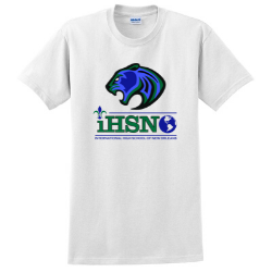 International High School of New Orleans (IHSN) Adult PE Shirt - Poree's Embroidery