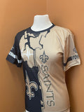 Black and Gold Dri Fit T'shirt - Poree's Embroidery