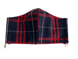 Plaid #37 Face Mask - Poree's Embroidery