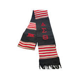 Delta Sigma Theta Kente Stole - By Poree's Embroidery